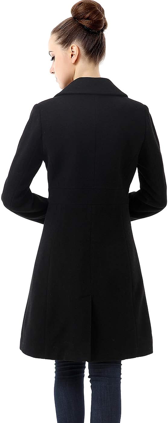 BGSD Women Heather Wool Walking Coat (Regular & Plus Size & Petite ...